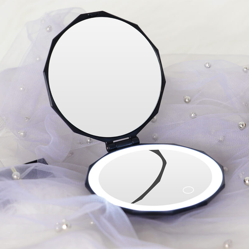 RM369 LED 조명 여행용 화장 거울