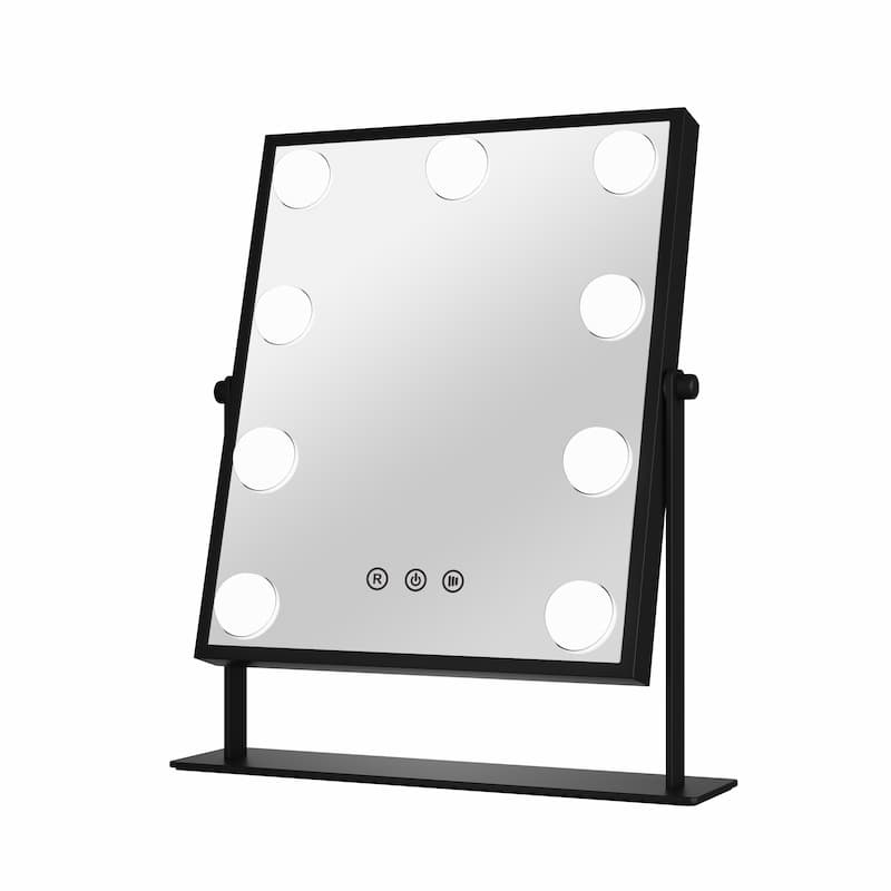 DP331X 터치 컨트롤 3색 밝기 조절 가능 조명 헐리우드 거울 화장 거울